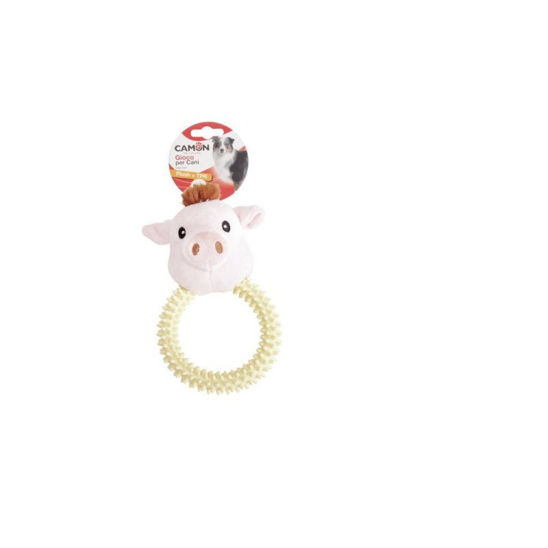 CAMON GIOCO IN PELUCHE CON ANELLO IN TPR