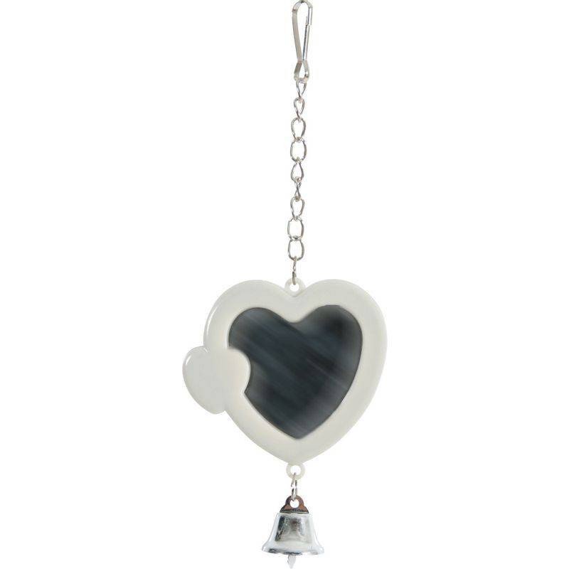 ZOLUX SPECCHIO A CUORE IN PLASTICA