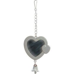 ZOLUX SPECCHIO A CUORE IN PLASTICA