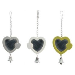 ZOLUX SPECCHIO A CUORE IN PLASTICA