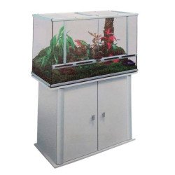 ZOLUX TERRARIO GRIGIO CON SUPPORTO