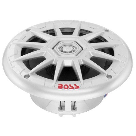 BOSS MARINE COPPIA ALTOPARLANTI MRGB65 LED BIANCHI