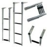 SCALETTA IN ACCIAIO INOX SERIE SPIRIT 3 GRADINI