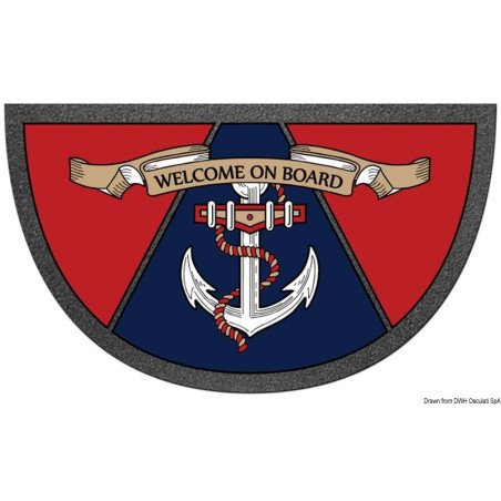 OSCULATI TAPPETO ZERBINO FORMATO 40X68 ANCHOR