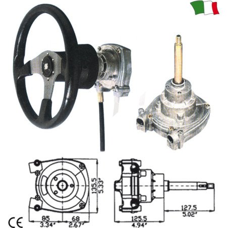 ULTRAFLEX TIMONERIA T71 ROTATIVA FC