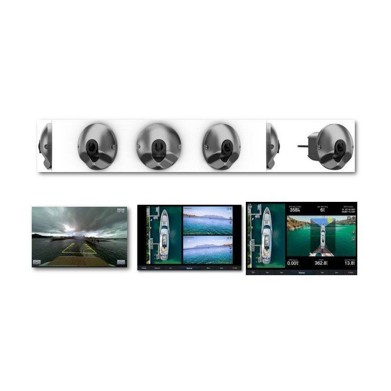 GARMIN SURROUND VIEW 6 TELECAMERE DA BARCA