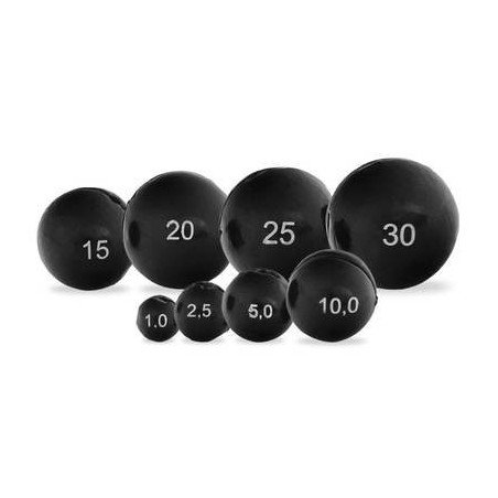 TUBERTINI PALLETTONI SPACCATI A FORMA DI SFERA BLACK