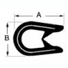 OSCULATI GUARNIZIONE PROFILATO PVC 4X6MM