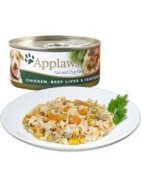 in questa categoria troverete tutti i tipi di alimenti in lattina e vaschette monoproteici per cani.